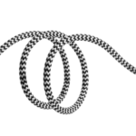 SiGN Skin Lightning Kabel 2.4A, 3m Svart/Vit - Bild 5