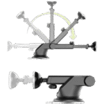 POWERWAY TT15 – Magnetisk Bilhållare - Svart - Bild 4