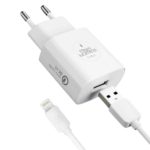 Powerway X-907 med lightning kabel - Vit