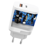Dudao Väggladdare Typ-C PD 22.5W Vit - Bild 2