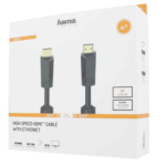 HAMA HDMI Kabel High Speed 4K 18 Gbit/s 10.0m Gold Med Ethernet - Bild 2