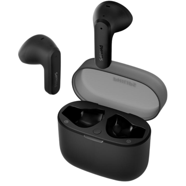 Philips TWS In-Ear, Trådlösa hörlurar i svart färg